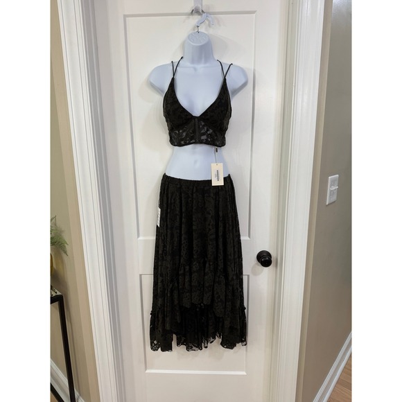 Joyfolie Leo set in washed black size small - Picture 2 of 8